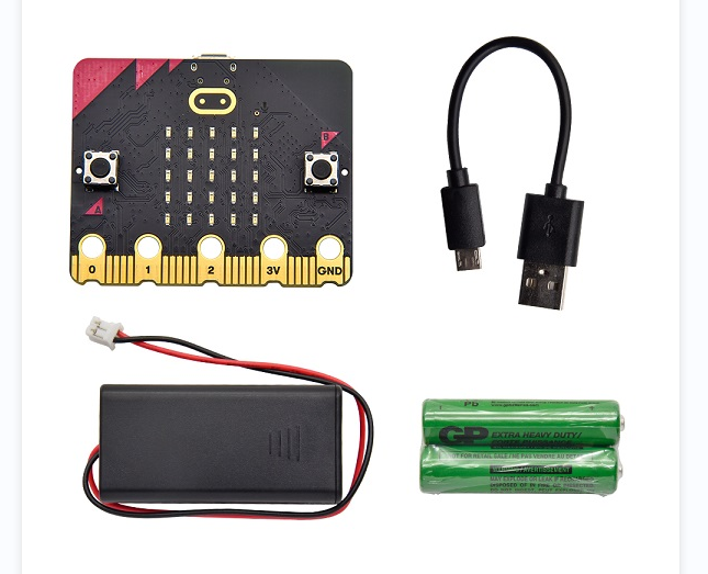 MB0102 Keyestudio Microbit Main Board +USB Cable+Battery Holder with