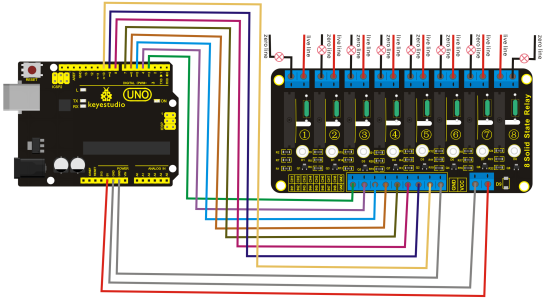 8 Channel Relay Board Circuit Diagram