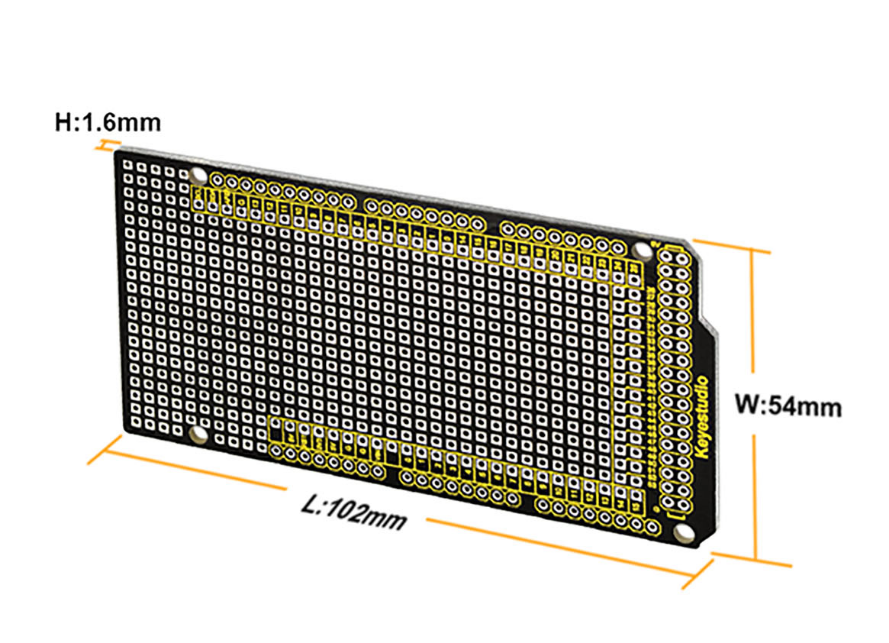 KS0323 Keyestudio MEGA2560 Prototype Circuit Breakout Board PCB