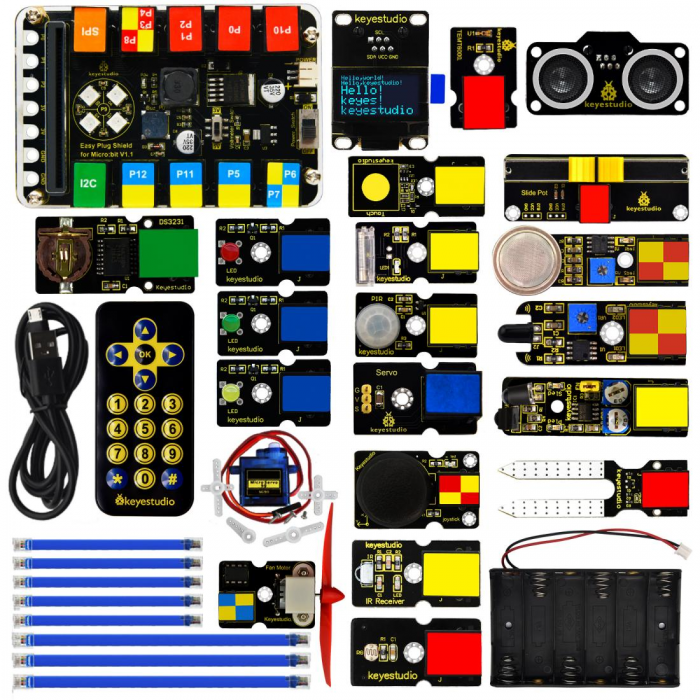 KS4022(4023)EASY Plug Ultimate Starter Kit for BBC Microbit STEM