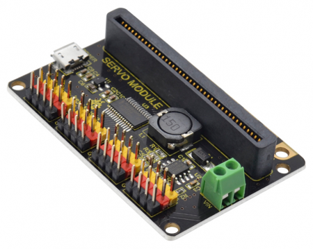 KEYESTUDIO PCA9685PW Servo Driver Sensor Expansion Shield DIY for BBC MicroBit