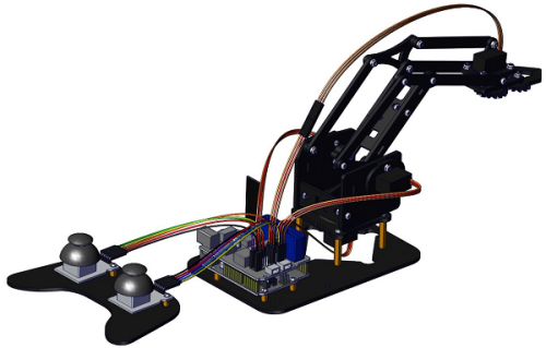 KS0198 4DOF Robot Mechanical Arm Kit Arduino DIY - Keyestudio Wiki