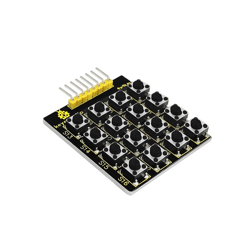 Ks0060 keyestudio Large Button 4*4 Matrix Keypad for Arduino ...