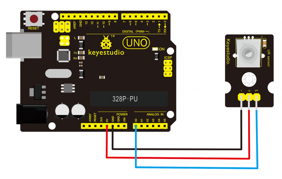 Ks0014 Keyestudio Analog Rotation Sensor - Keyestudio Wiki