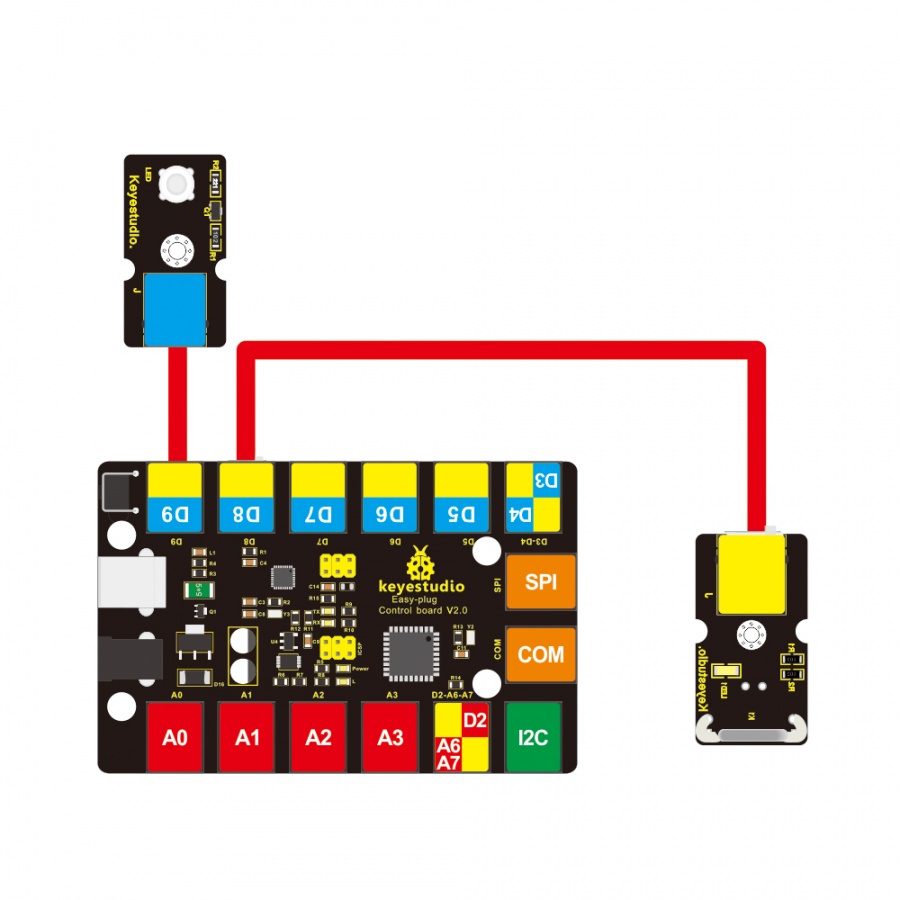 Ks0118 keyestudio EASY plug Reed Switch Module - Keyestudio Wiki